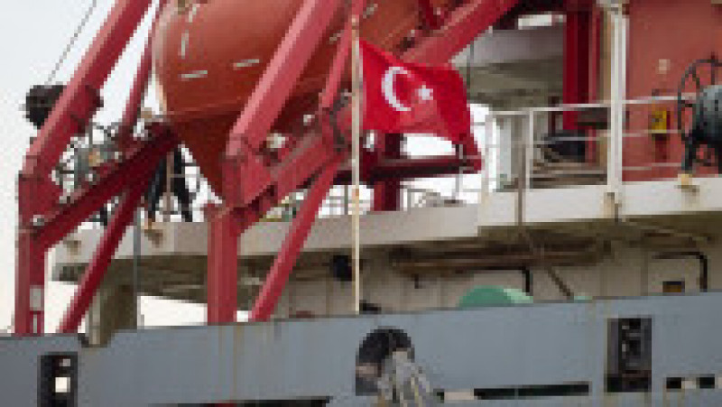 17 nave, inclusiv una turcă, așteaptă semnalul de plecare din portul Odesa Foto: president.gov.ua | Poza 12 din 16