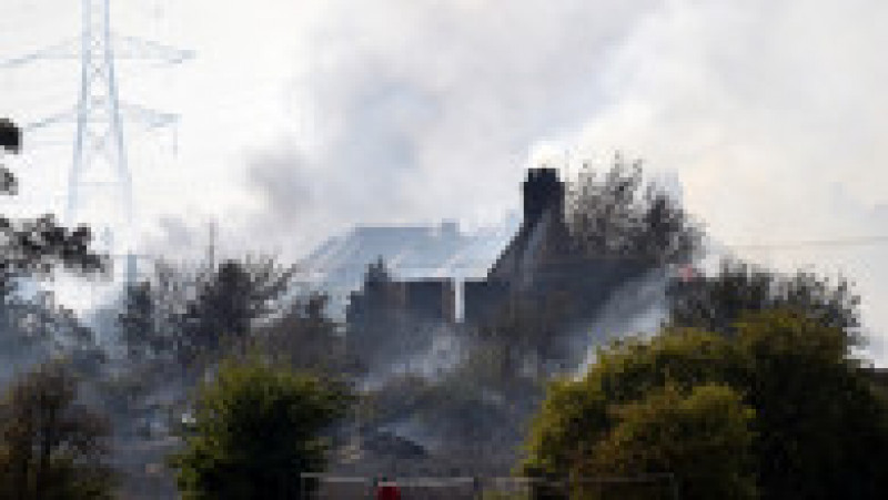 Incendiile sunt un „avertisment” despre impactul schimbărilor climatice, potrivit autorităților din Marea Britanie. Foto: Profimedia Images | Poza 9 din 15