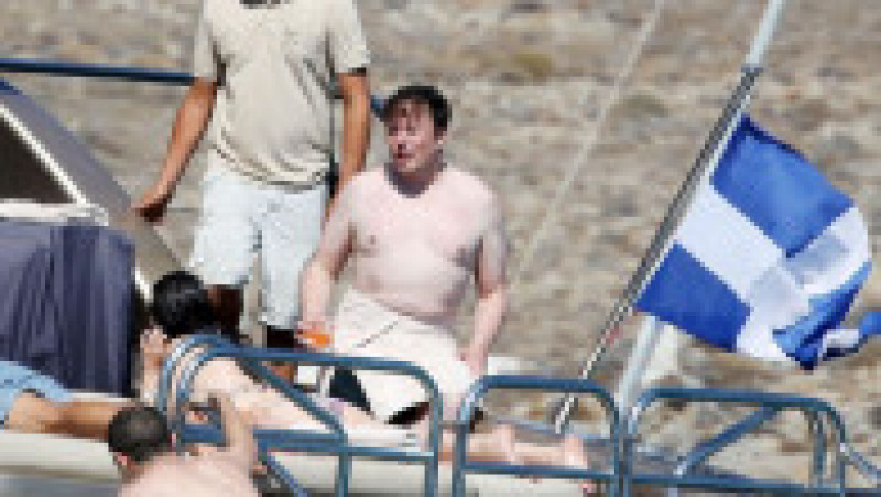 Elon Musk a apărut la bustul gol în Mykonos FOTO: Profimedia Images | Poza 5 din 16