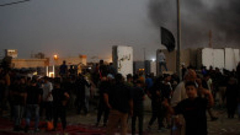 Violențe în Irak după ce influentul lider Moqtada al-Sadr și-a anunțat „retragerea definitivă”. 15 oamenii au murit. Foto: Profimedia | Poza 2 din 10