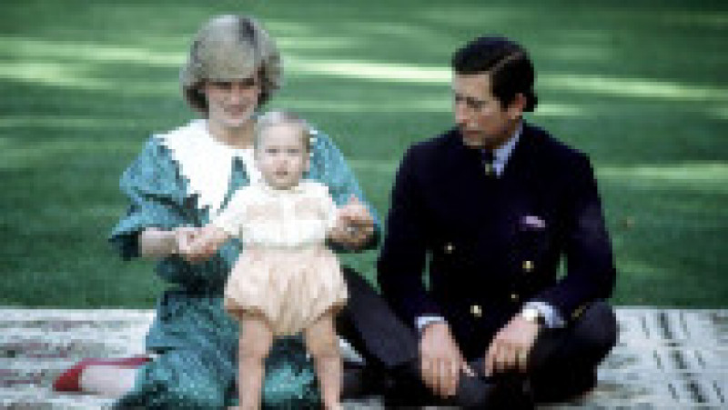 Prințesa Diana alături de prințul Charles și de fiiul lor, prințul William. Foto: Profimedia Images | Poza 23 din 27