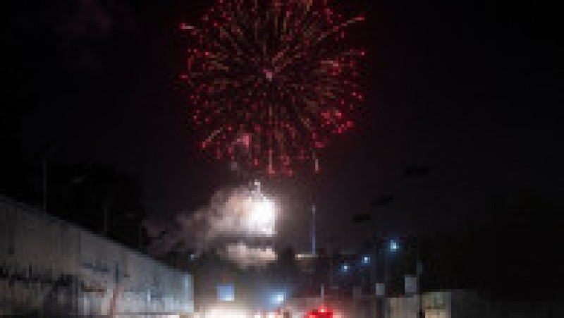 Talibanii au sărbătorit un an de la retragerea americanilor cu focuri de artificii. Foto: Profimedia Images | Poza 16 din 17