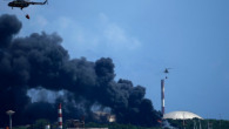 Incendiu uriaș la un depozit de petrol din Cuba Foto: Profimedia Images | Poza 7 din 11