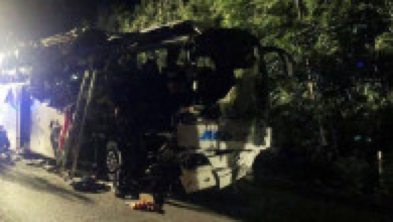 Români morți într-un accident de autocar petrecut în Bulgaria. Foto: dariknews.bg | Poza 2 din 4