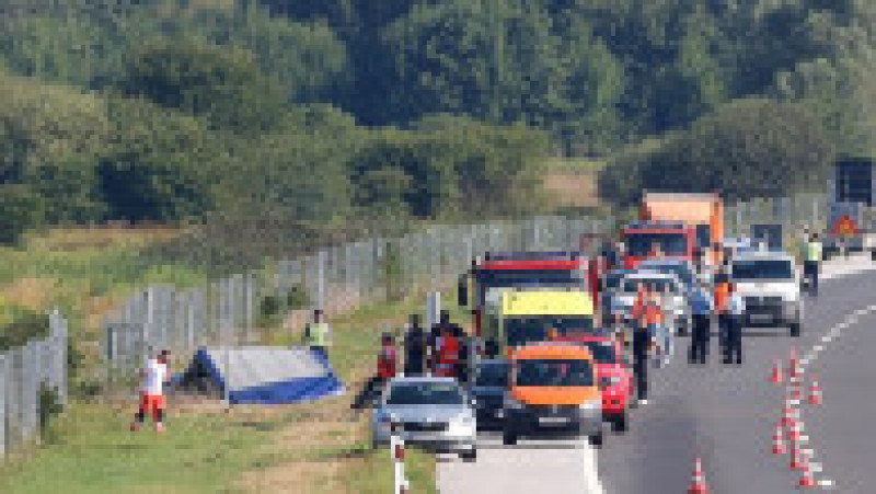 Un autocar cu pelerini polonezi s-a răsturnat în Croația Foto: Profimedia Images | Poza 6 din 8