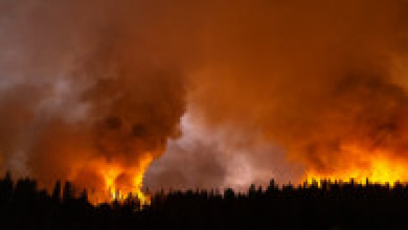 Incendiul „McKinney” este cel mai mare incendiu izbucnit de la începutul anului în California. Foto: Profimedia Images | Poza 6 din 20