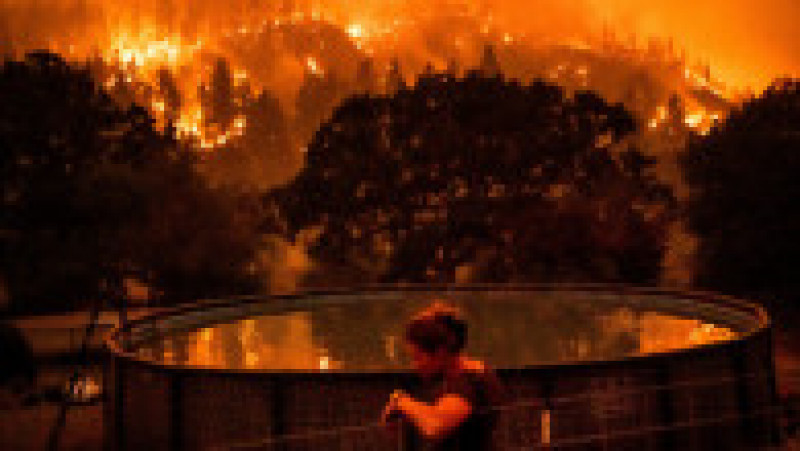 Incendiul „McKinney” este cel mai mare incendiu izbucnit de la începutul anului în California. Foto: Profimedia Images | Poza 20 din 20
