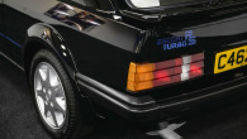 Un model Ford Escort RS Turbo condus de Prințesa Diana între 1985 și 1988 va fi scos la licitație pe 27 august. Sursa foto: Profimedia Images | Poza 2 din 30