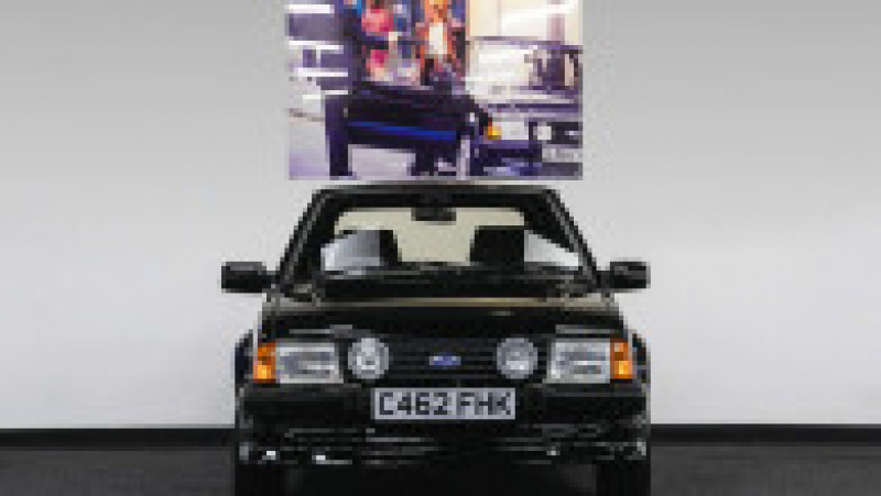 Un model Ford Escort RS Turbo condus de Prințesa Diana între 1985 și 1988 va fi scos la licitație pe 27 august. Sursa foto: Profimedia Images | Poza 3 din 30