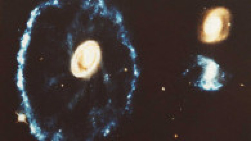 Prin comparație, o fotografie realizată cu ajutorul telescopului spațial Hubble, predecesorul lui James Webb, în 10 ianuarie 1995. Foto: NASA via Profimedia Images | Poza 4 din 4