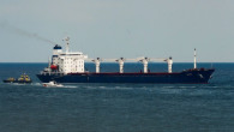 Transportul de 26.000 de tone de porumb a părăsit luni dimineaţă portul Odesa. Foto: Profimedia Images | Poza 6 din 9