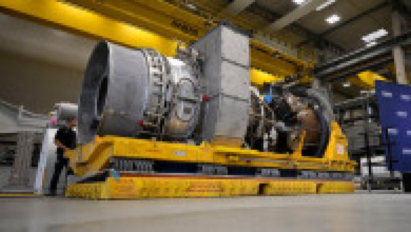 Turbina pentru gazoductul Nord Stream este folosită de Rusia ca pretext pentru reducerea livrărilor de gaze. Foto: Profimedia Images | Poza 5 din 9