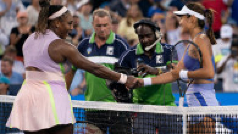 Emma Răducanu a eliminat-o pe Serena Williams la Cincinnati (WTA). FOTO: Profimedia Images | Poza 5 din 6