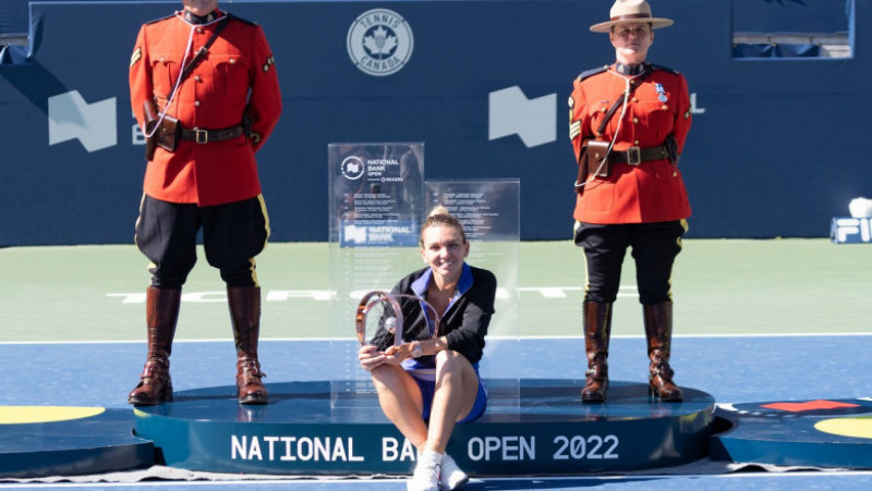 Simona Halep a câștigat turneul de la Toronto 2022 Foto: Profimedia Images