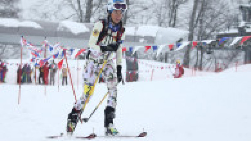 Adele Milloz a câștigat campionatul mondial de schi-alpinism (sau skimo) în 2017 organizat la Soci. Foto: Profimedia Images | Poza 1 din 9