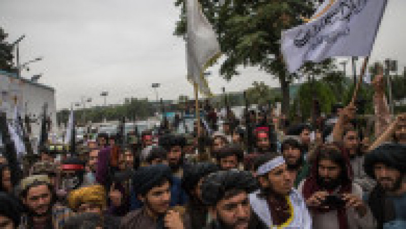 Talibanii au sărbătorit pe străzi un an de când sunt la putere. FOTO: Profimedia Images | Poza 9 din 12
