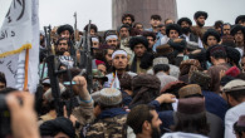Talibanii au sărbătorit pe străzi un an de când sunt la putere. FOTO: Profimedia Images | Poza 7 din 12