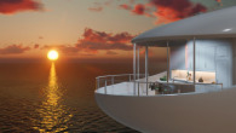 O companie din Panama, specializată în tehnologii marine inovatoare, construiește case plutitoare de lux. FOTO: Facebook Ocean Builders | Poza 4 din 11