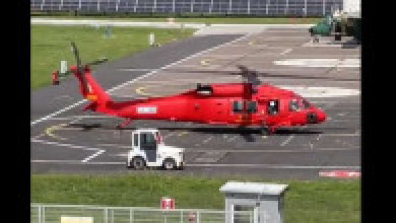 Primul elicopter Black Hawk cumpărat de România pentru intervenții în situații de urgență. | Poza 2 din 20