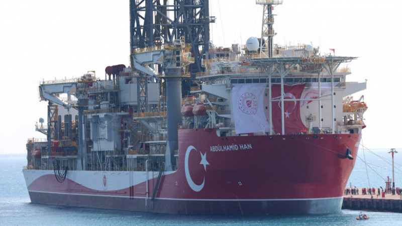Turcia lansează o nouă campanie de explorare a gazelor din Mediterana. Foto: Profimedia