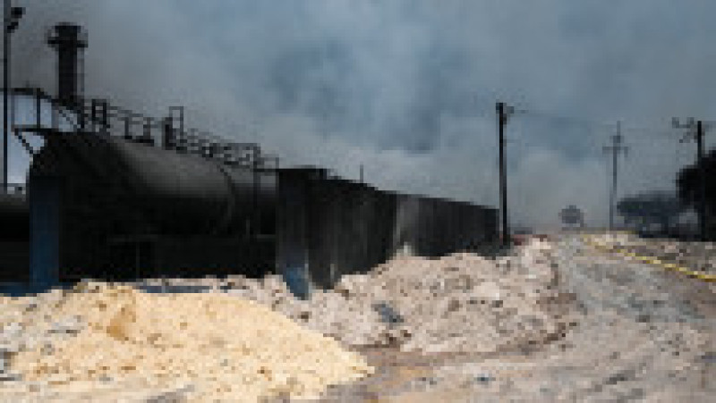 Incendiul a distrus o arie semnificativă. Foto: Profimedia Images | Poza 8 din 14