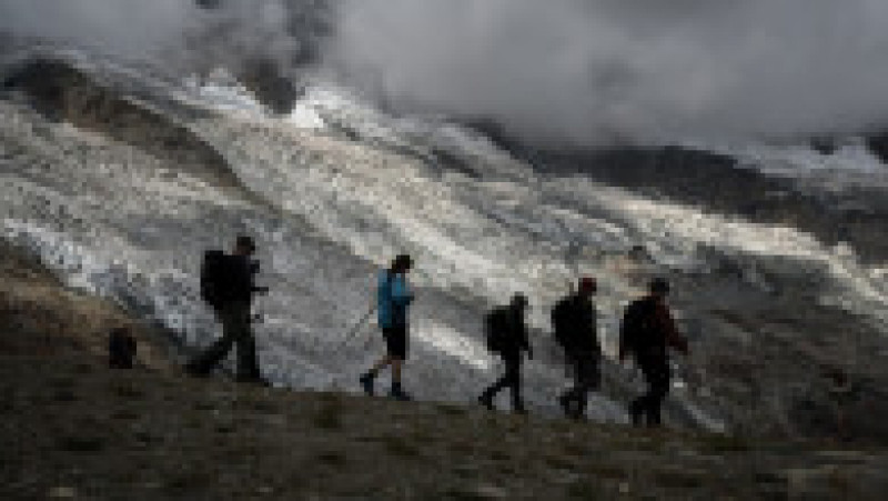 Ghețarii din Elveția se topesc din cauza valurilor de căldură. Foto: Profimedia | Poza 4 din 10