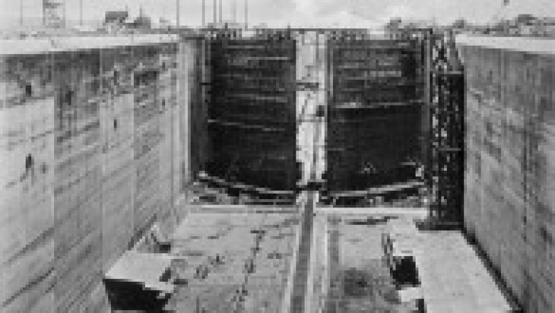 Construcția Canalului Panama în 1910. Sursa foto: Profimedia Images | Poza 10 din 21