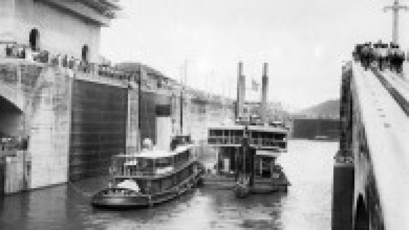 Construcția Canalului Panama în 1912-1913. Sursa foto: Profimedia Images | Poza 8 din 21