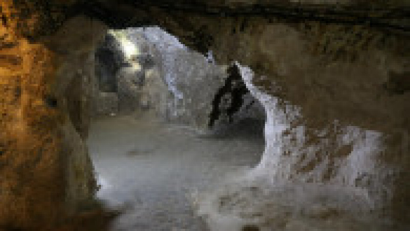 Labirintul de încăperi din orașul subteran Derinkuyu. Foto: Profimedia | Poza 2 din 18