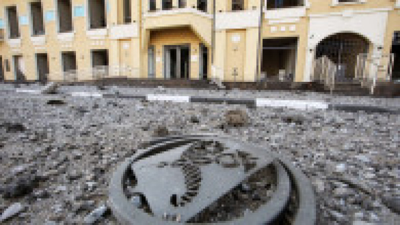Rușii au atacat cartierul istoric din Harkov. Foto: Profimedia Images | Poza 8 din 12