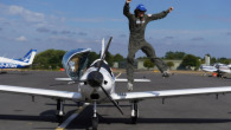 Mack Rutherford este cel mai tânăr pilot care a zburat în jurul lumii. Foto: Profimedia | Poza 9 din 10