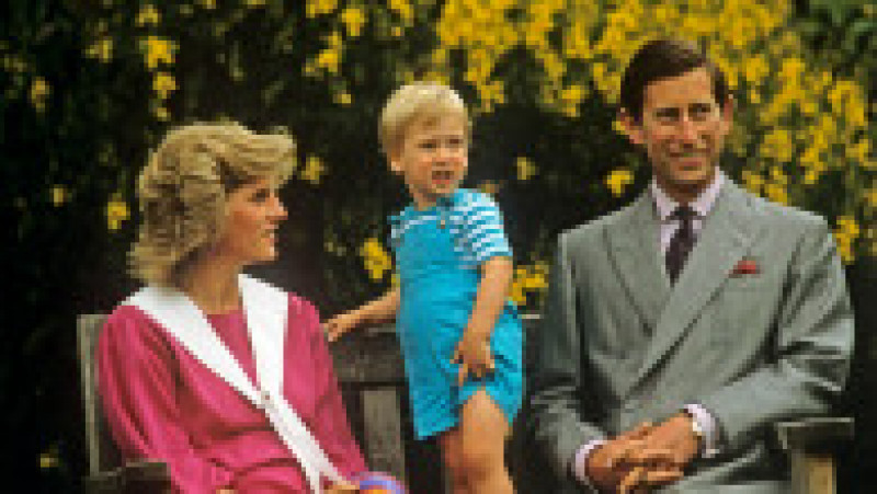 Prințul William în 1985, alături de părinții săi Foto: Profimedia Images | Poza 39 din 48