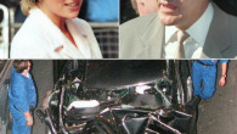 Mașina în care se aflau Diana și Dodi Fayed a făcut accident în timp ce încercau să scape de paparazzi Foto: Profimedia Images | Poza 45 din 48