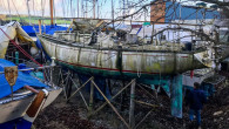 Un tânăr de 27 de ani navighează de 2 ani în jurul lumii cu o veche barcă restaurată FOTO: Profimedia Images | Poza 13 din 20