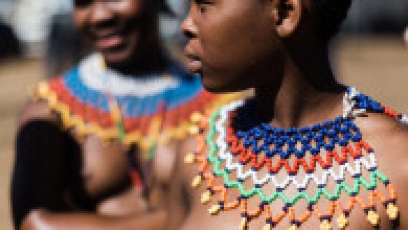 Încoronarea noului rege Zulu este celebrată cu ceremonii și dansuri exotice Foto: Profimedia Images | Poza 22 din 35