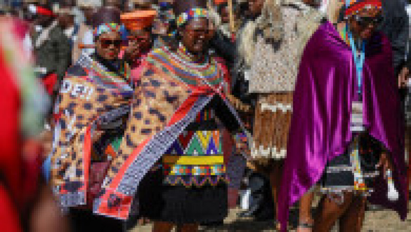 Încoronarea noului rege Zulu este celebrată cu ceremonii și dansuri exotice Foto: Profimedia Images | Poza 15 din 35