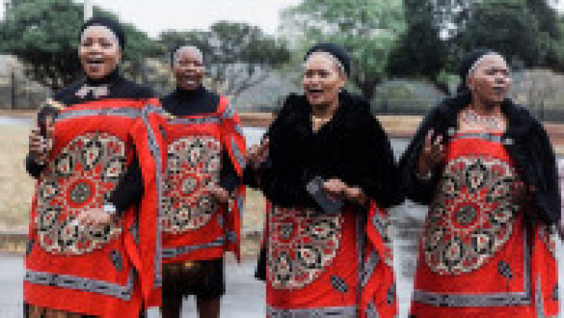 Încoronarea noului rege Zulu este celebrată cu ceremonii și dansuri exotice Foto: Profimedia Images | Poza 29 din 35