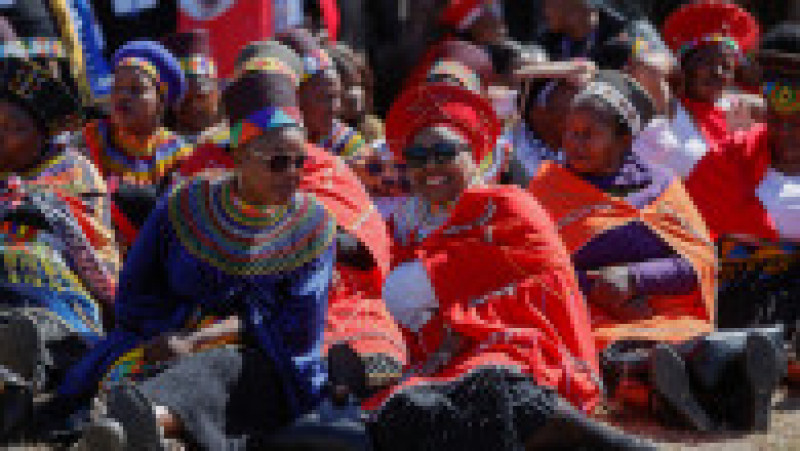 Încoronarea noului rege Zulu este celebrată cu ceremonii și dansuri exotice Foto: Profimedia Images | Poza 11 din 35