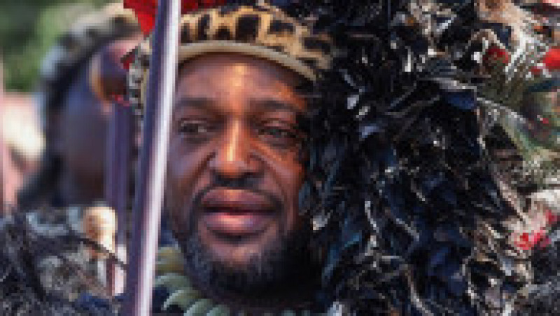 Încoronarea noului rege Zulu este celebrată cu ceremonii și dansuri exotice Foto: Profimedia Images | Poza 34 din 35