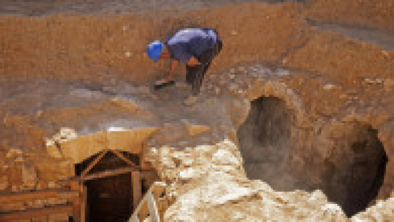 Ruinele unei „reşedinţe de lux”, vechi de 1.200 de ani, au fost descoperite în Deşertul Negev din Israel. Foto: Profimedia | Poza 8 din 13