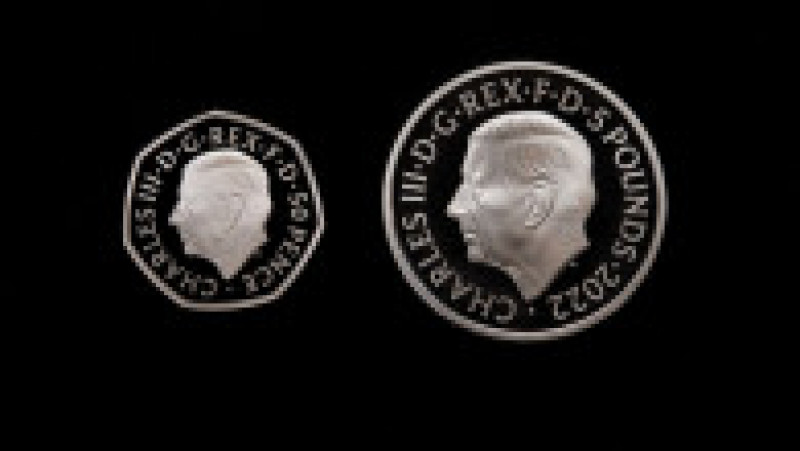 Monetăria Regală britanică a dezvăluit primele monede cu chipul Regelui Charles. FOTO: Profimedia Images | Poza 1 din 5