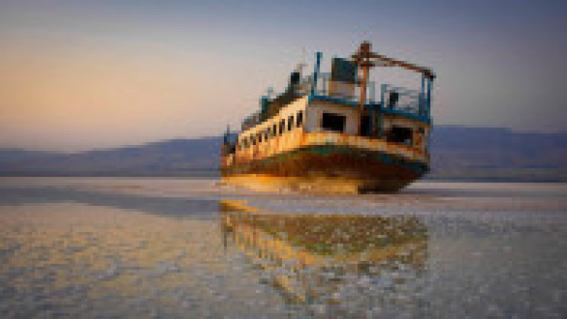 Cel mai mare lac din Orientul Mijlociu e aproape secat. Foto: Profimedia | Poza 10 din 15