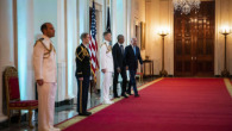 Michelle şi Barack Obama au asistat la dezvelirea portretelor lor oficiale. Foto: Profimedia Images | Poza 5 din 12