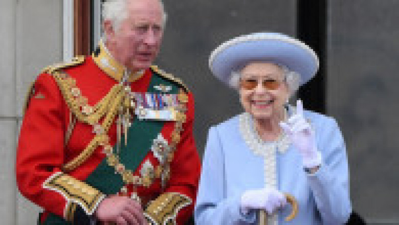 Regina Elisabeta a II-a alături de Prințul Charles în timpul Jubileului de Diamant. 8 septembrie 2022. Sursa foto: Profimedia Images | Poza 37 din 38