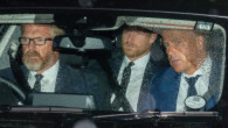 Prințul Harry sosește la Balmoral la scurt timp după ce bunica sa, Regina Elisabeta a II-a a Marii Britanii a murit la vârsta de 96 de ani., Foto: Profimedia Images | Poza 41 din 81