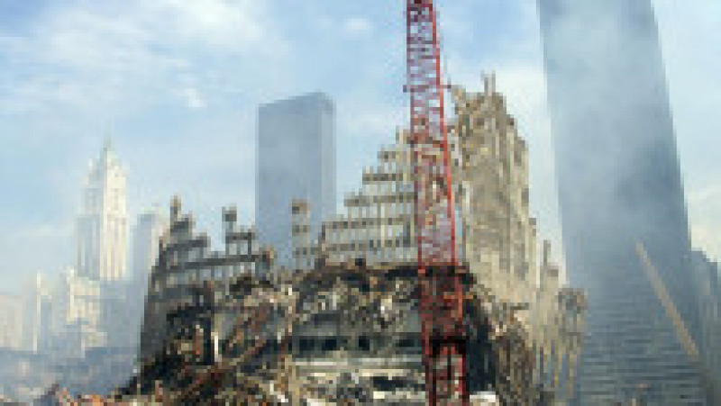 Pe 11 septembrie 2001 şi-au pierdut viaţa 2.977 persoane în New York, Washington, Pensylvania. Sursa foto: Profimedia Images | Poza 4 din 19