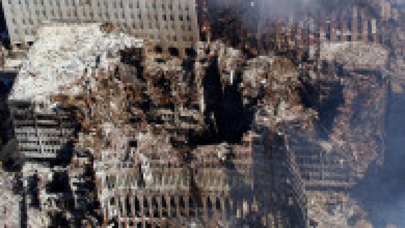 Pe 11 septembrie 2001 şi-au pierdut viaţa 2.977 persoane în New York, Washington, Pensylvania. Sursa foto: Profimedia Images | Poza 12 din 19