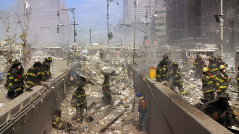 Pe 11 septembrie 2001 şi-au pierdut viaţa 2.977 persoane în New York, Washington, Pensylvania. Sursa foto: Profimedia Images