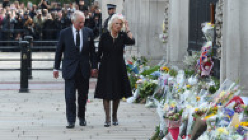 Regele Charles și regina Camilla sosesc la Palatul Buckingham Foto: Profimedia Images | Poza 35 din 81