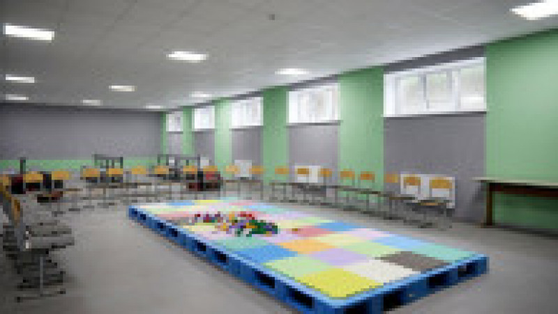 În Ucraina funcționează doar școlile care au adăposturi antiaeriene sau sunt în imediata apropiere a unor adăposturi Foto: Profimedia Images | Poza 23 din 24